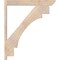 Ekena Millwork Merced Slat Smooth Outlooker, Douglas Fir, 5 1/2"W x 36"D x 42"H OUT06X36X42MRC06SDF - alternate 4